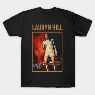 Lauryn Hill Fugees The Famous Vintage Retro Rock Rap Hiphop T-Shirt